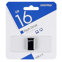 Флеш-память USB 16 Gb Smartbuy ART Black (SB16GBAK)