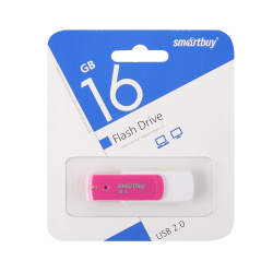 Флеш-память USB 16 Gb Smartbuy Diamond Pink (SB16GBDP)