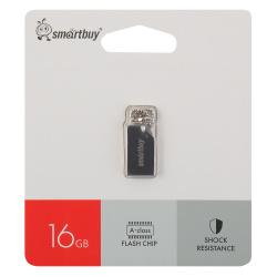 Флеш-память USB 16 Gb Smartbuy Metal MU30 (SB016GBMU30)