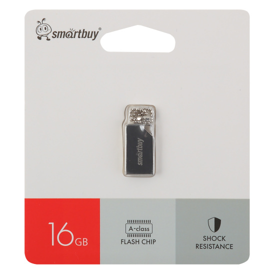 Флеш-память USB 16 Gb Smartbuy Metal MU30 (SB016GBMU30)