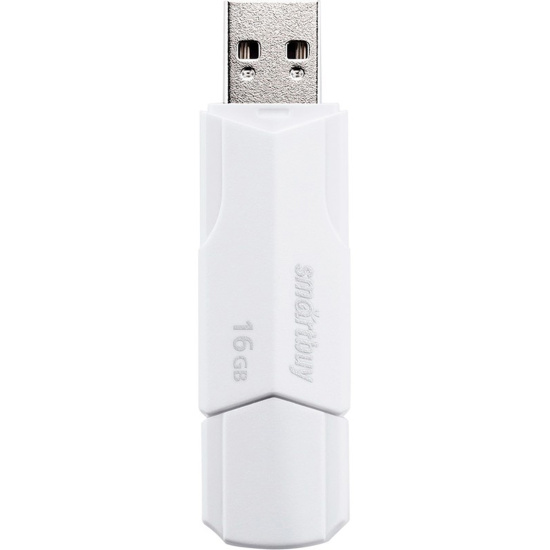 Флеш-память USB 16 Gb Smartbuy CLUE White (SB16GBCLU-W)