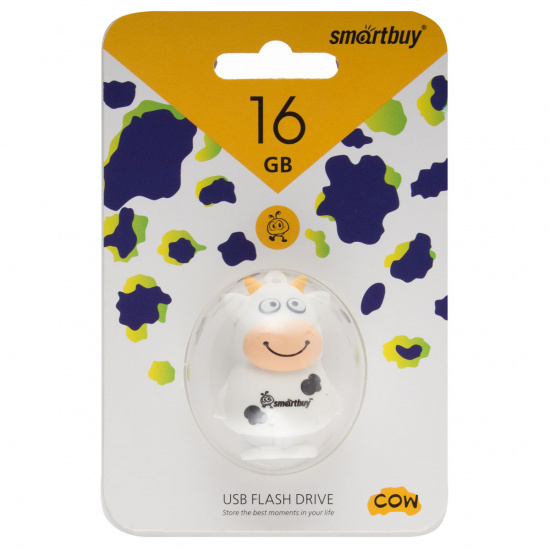 Флеш-память USB 16 Gb Smartbuy Wild series Cow (SB16GBCow)