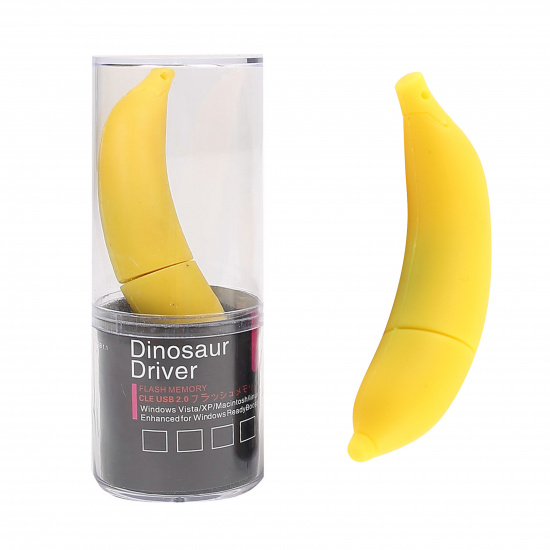 Флеш-память USB 16 Gb 211550 КОКОС Fruit банан
