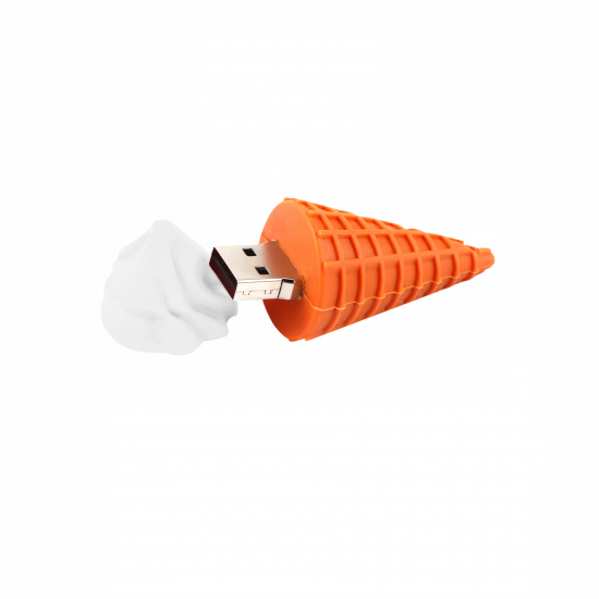 Флеш-память USB 16 Gb 211551/1 КОКОС Ice cream белый