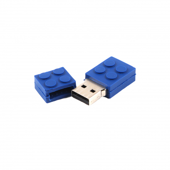 Флеш-память USB 16 Gb 211554/4 КОКОС Лего синий