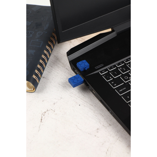 Флеш-память USB 16 Gb 211554/4 КОКОС Лего синий