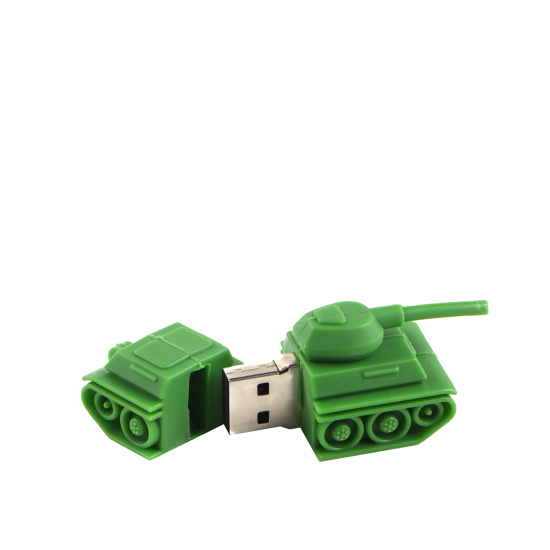 Флеш-память USB 16 Gb 211556/2 КОКОС Military танк