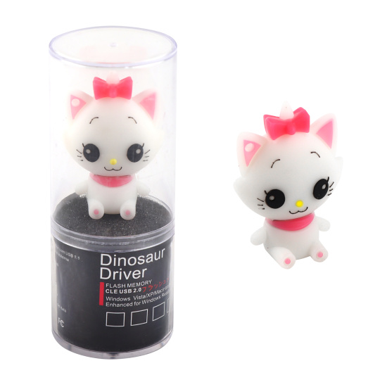 Флеш-память USB 16 Gb 211558/2 КОКОС Cat белый