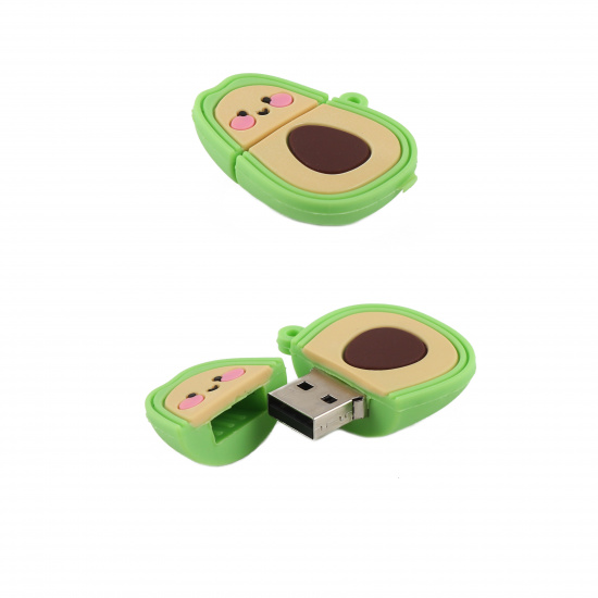 Флеш-память USB 16 Gb 211618 КОКОС Avocado улыбка