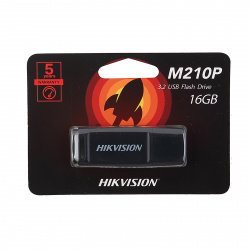 Флеш-память USB 16 Gb HIKVision M210P U3, USB 3.0, Черный
