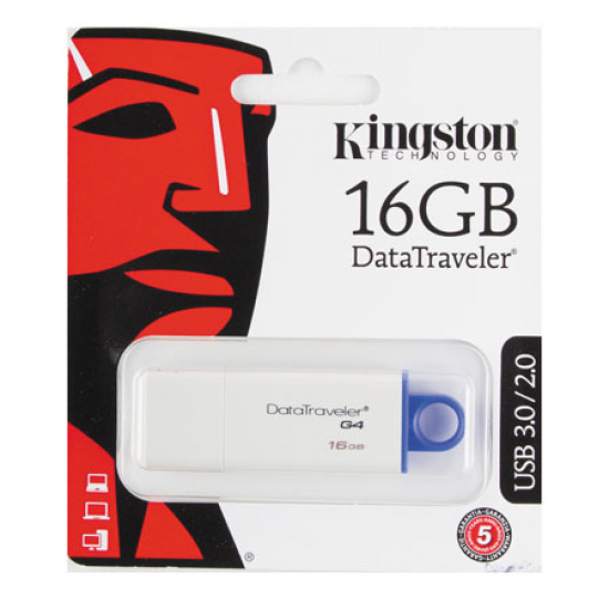 Флеш-память USB 16 Gb Kingston DTIG4 USB 3.0