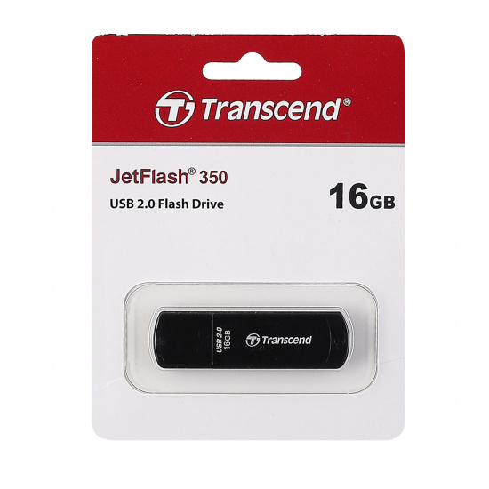 Флеш-память USB 16 Gb Transcend Jet Flash 350 (FD-16Gb/TR350)