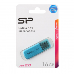 Флеш-память USB 16 Gb Silicon Power Helios 101 blue