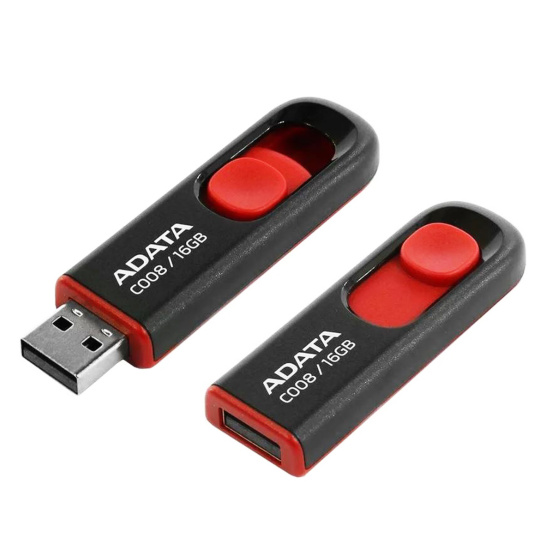 Флеш-память USB 16 Gb A-DATA Classic C008, Черный