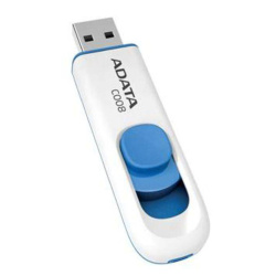 Флеш-память USB 16 Gb A-DATA Classic C008, Белый