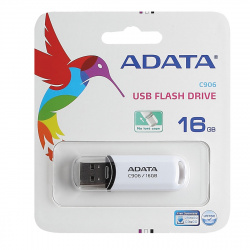 Флеш-память USB 16 Gb  A-DATA C906 classic белый
