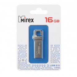 Флеш-память USB 16 Gb Mirex CRAB, металл