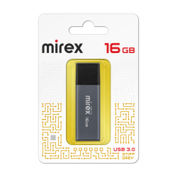 Флеш-память USB 16 Gb Mirex STIFF GRAY USB 3.0
