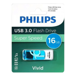 Флеш-память USB 16 Gb Philips VIVID3.0, USB 3.0
