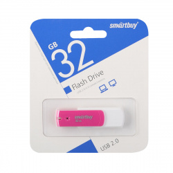 Флеш-память USB 32 Gb Smartbuy Diamond Pink (SB32GBDP)
