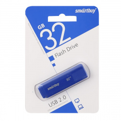 Флеш-память USB 32 Gb Smartbuy Dock Blue (SB32GBDK-B)