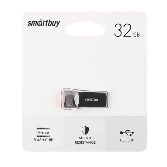 Флеш-память USB 32 Gb Smartbuy Metal M2 (SB32GBM2) USB 3.0