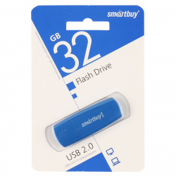 Флеш-память USB 32 Gb Smartbuy Scout Blue (SB032GB2SCB)