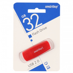 Флеш-память USB 32 Gb Smartbuy Scout Red (SB032GB2SCR)