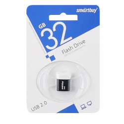 Флеш-память USB 32 Gb Smartbuy Lara Black (SB32GBLARA-K)