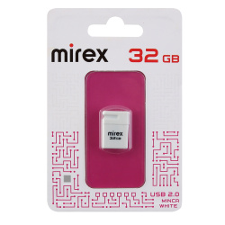 Флеш-память USB 32 Gb Mirex MINCA белый