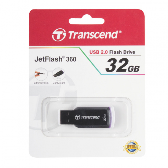 Флеш-память USB 32 Gb Transcend Jet Flash 360 (TS32GJF360)