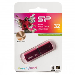Флеш-память USB 32 Gb Silicon Power Luxmini 720 розовый