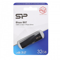 Флеш-память USB 32 Gb Silicon Power Blaze B07, USB 3.0 black