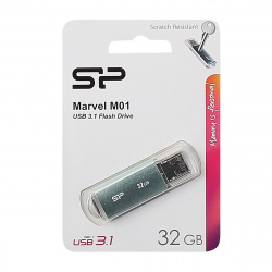 Флеш-память USB 32 Gb Silicon Power Marvel M01 Blue USB 3.0