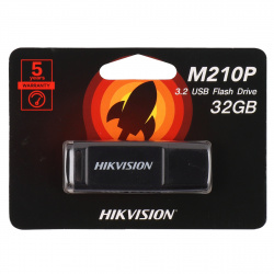 Флеш-память USB 32 Gb HIKVision M210P U3, USB 3.0, Черный