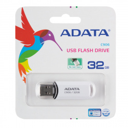 Флеш-память USB 32 Gb A-DATA Classic C906, Белый