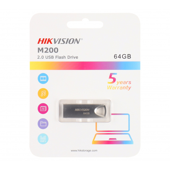 Флеш-память USB 64 Gb HIKVision M200 (HS-USB-M200 64G)