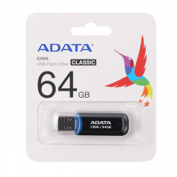 Флеш-память USB 64 Gb A-DATA Classic C906, Черный