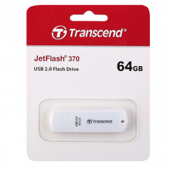 Флеш-память USB 64 Gb Transcend JetFlash 370 2.0 White