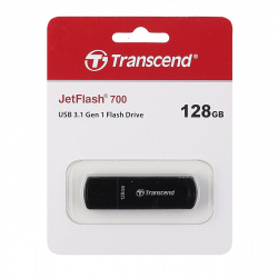 Флеш-память USB 128 Gb Transcend JetFlash 700 Black USB 3.0