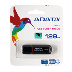 Флеш-память USB 128 Gb A-DATA UV150 черный USB 3.0