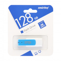 Флеш-память USB 128 Gb Smartbuy Diamond Blue (SB128GBDB-3) USB 3.0