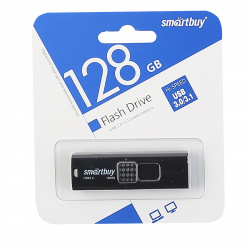Флеш-память USB 128GB SmartBuy Fashion Black (SB128GB3FSK) USB 3.0