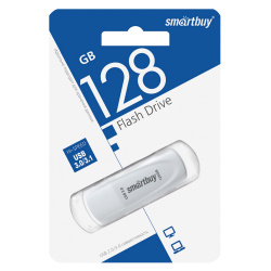 Флеш-память USB 128GB SmartBuy Scout White (SB128GB3SCW) USB 3.0