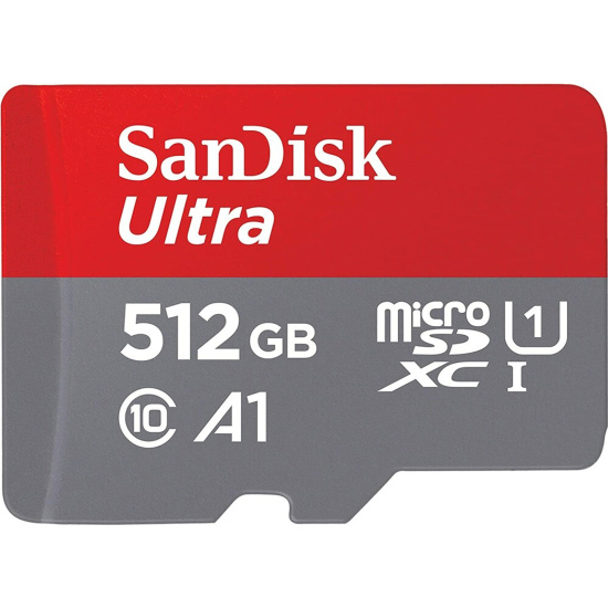 Карта памяти microSDXC 512GB SanDisk Ultra Class 10 UHS-I U1 A1 150MB/s