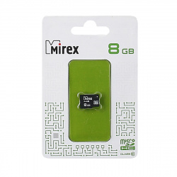 Карта памяти microSDHC Card (T-Flash) 8Gb class 10 Mirex