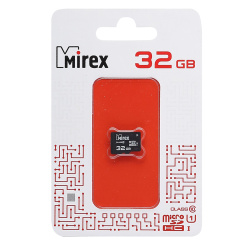 Карта памяти microSDHC Card 32Gb class 10 UHS-1 Mirex