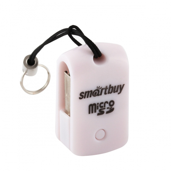 Картридер SmartBuy SBR-706-W USB 2.0 - MicroSD, белый (SBR-706-W)