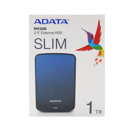 Внешний жёсткий диск A-DATA 1Tb HV320 AHV320-1TU31-CBL 2.5" USB 3.1 синий