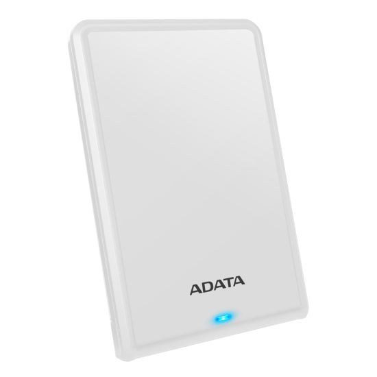 Внешний жёсткий диск A-DATA 1Tb  HV620S USB 3.1 Slim белый